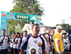 Ultah ke-5, Indian Sosial Komunitas Sumut Gelar Fun Walk