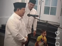 Ketua Nahyan Beraksi Lagi, Kawal Bobby saat Jumpa Pers Bareng Prabowo