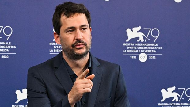 Argentine director Santiago Mitre poses on September 3, 2022 during a photocall for the film 