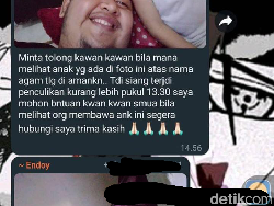 Heboh Kabar Penculikan Anak di Lampung, Ternyata Dibawa Keluarga