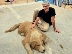 10 Potret Hewan yang Terbuat dari Pasir, Mirip Banget sama Aslinya