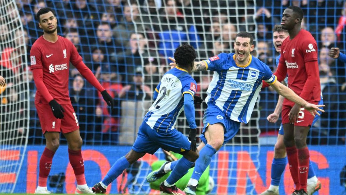 Liverpool disingkirkan Brighton & Hove Albion di babak keempat Piala FA (Foto: Liverpool FC via Getty Images/Andrew Powell)
