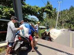 Oprit Jembatan di Minahasa Utara Putus, BPJN Sulut Janji Tuntaskan Besok