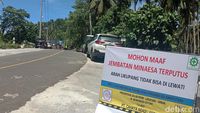 Potret Akses Jalan hingga Jembatan di Sulut Amblas gegara Hujan Deras