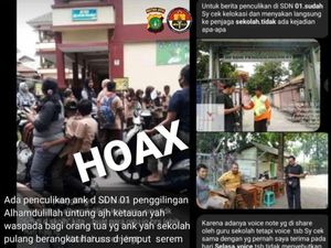 Imbauan Tetap Waspada Usai Ramai Hoax Penculikan Anak di Ibu Kota Imbauan Tetap Waspada Usai Ramai Hoax Penculikan Anak di Ibu Kota