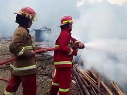 Kandang Ayam di Tenjo Terbakar Rugikan Pemilik Rp 2 M Dipicu Korslet