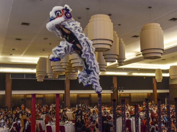 Barongsai dan Liong Semarakkan Perayaan Imlek Lintas Agama