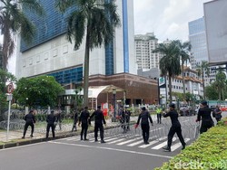 Kawat Berduri Dipasang Jelang Demo di Kedubes Swedia soal Pembakaran Quran