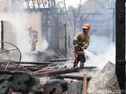 3 Rumah Warga di Blora Ludes Terbakar