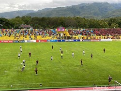 Gol Yance Sayuri Menit ke-28 Bawa PSM Imbangi Barito Putera, Skor 1-1