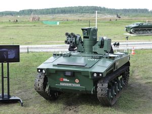 Halau Tank Barat di Ukraina, Rusia Siapkan Robot Tempur