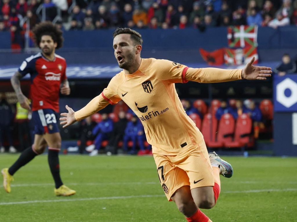 Osasuna Vs Atletico: Saul Niguez Menangkan Los Rojiblancos Osasuna Vs Atletico: Saul Niguez Menangkan Los Rojiblancos