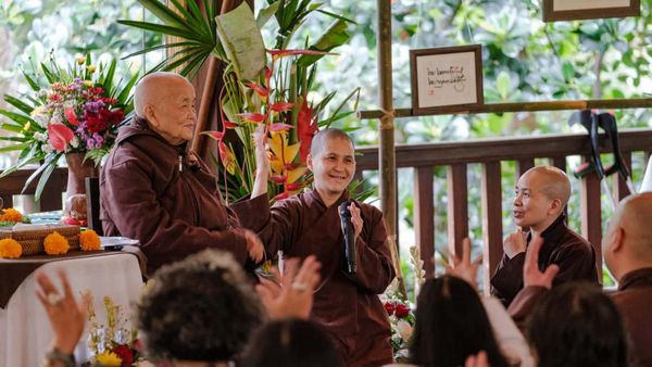 Biksuni Chan Kong Gelar Mindfulness di Ubud Bali