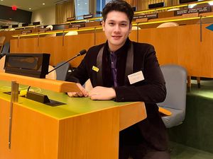 Dari Ciamis ke Panggung PBB, Presiden BEM Columbia University Ini Bicara Apa?