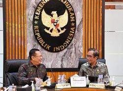 Mahfud-Bamsoet Bahas Persiapan Pemilu di 4 Provinsi Baru Papua