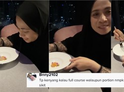 Makan di Resto Fine Dining, Wanita Ini Tak Kenyang Karena Porsinya Kecil