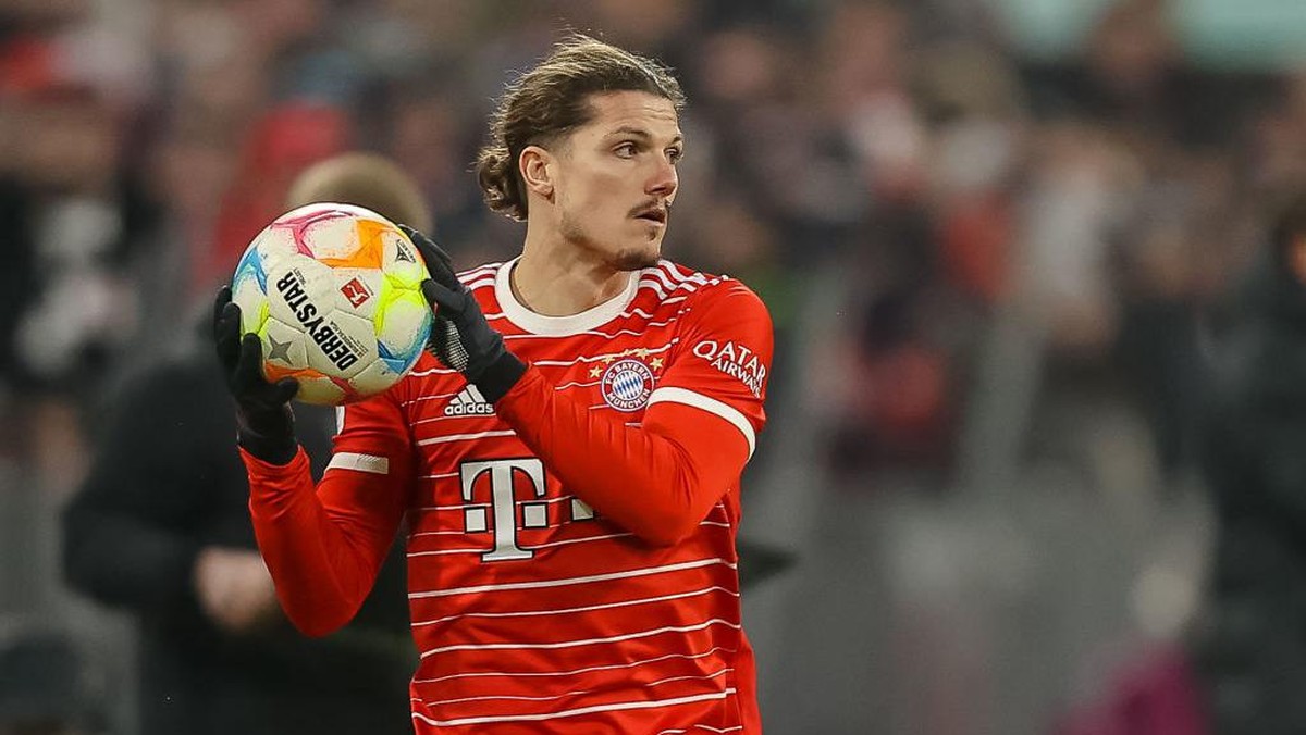 Marcel Sabitzer gelandang baru Manchester United. (Foto: DeFodi Images via Getty Images/DeFodi Images)
