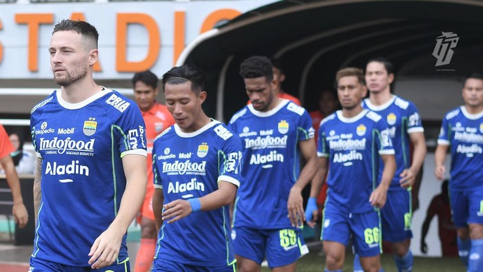Para pemain Persib Bandung.