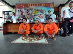 Polisi Ciduk Tukang Kebun Spesialis Curanmor di Gianyar