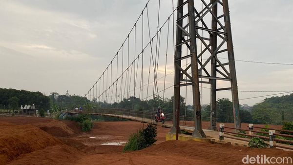 Penampakan Sungai Hilang Tergusur Proyek Rumah di Depok