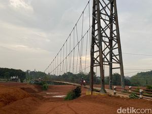 Penampakan Sungai Hilang Tergusur Proyek Rumah di Depok