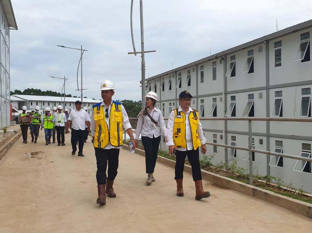 Penampakan Terkini Hunian Pekerja Konstruksi IKN Penampakan Terkini Hunian Pekerja Konstruksi IKN