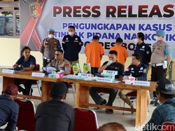 Kurir Bawa 2 Kg Sabu-4.500 Butir Ekstasi di Bone Ditangkap