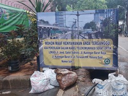 DKI Nyatakan Proyek Jalan Seribu Galian Bukan Pekerjaannya tapi Swasta