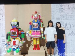 Lelah Lihat Bandung Banyak Sampah, Kreator Ini Pilih Bikin Karya Seni