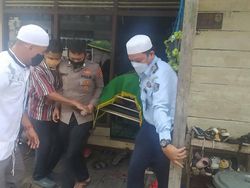 Aksi Kemanusiaan Bripka Eddy Purwanto Urus Jenazah Keluarga Tak Mampu