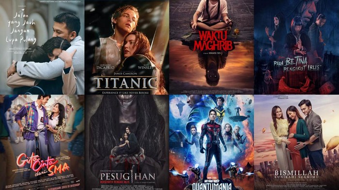 Film terbaru yang taang di bioskop bulan Februari 2023.