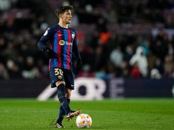 Gavi Sah Jadi Pemain Skuad Utama Barcelona, Pakai Nomor 6