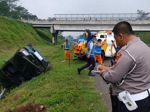 Mobil Laka Tewaskan 3 Orang di Tol Boyolali Ditumpangi Rombongan Pelayat