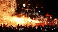 Kemeriahan Up Helly Aa, Festival Api Bangsa Viking di Skotlandia