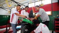 Keren! Siswa SMK di Blitar Bisa Bikin Motor Listrik