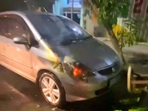 Beredar Video Mobil Terbakar di Jalanan Blora