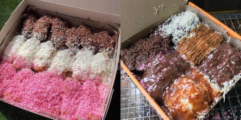 Penjual pisang goreng tampan