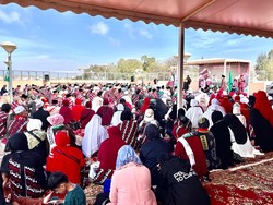 Peringatan 1 Abad NU, Jemaah Umrah di Tanah Suci Gelar Doa Bersama