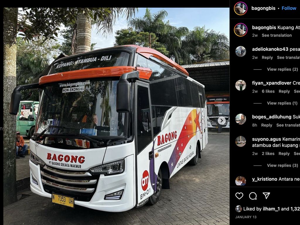 PO Bagong Bakal Ekspansi Lintas Negara, Buka Rute Kupang-Timor Leste PO Bagong Bakal Ekspansi Lintas Negara, Buka Rute Kupang-Timor Leste