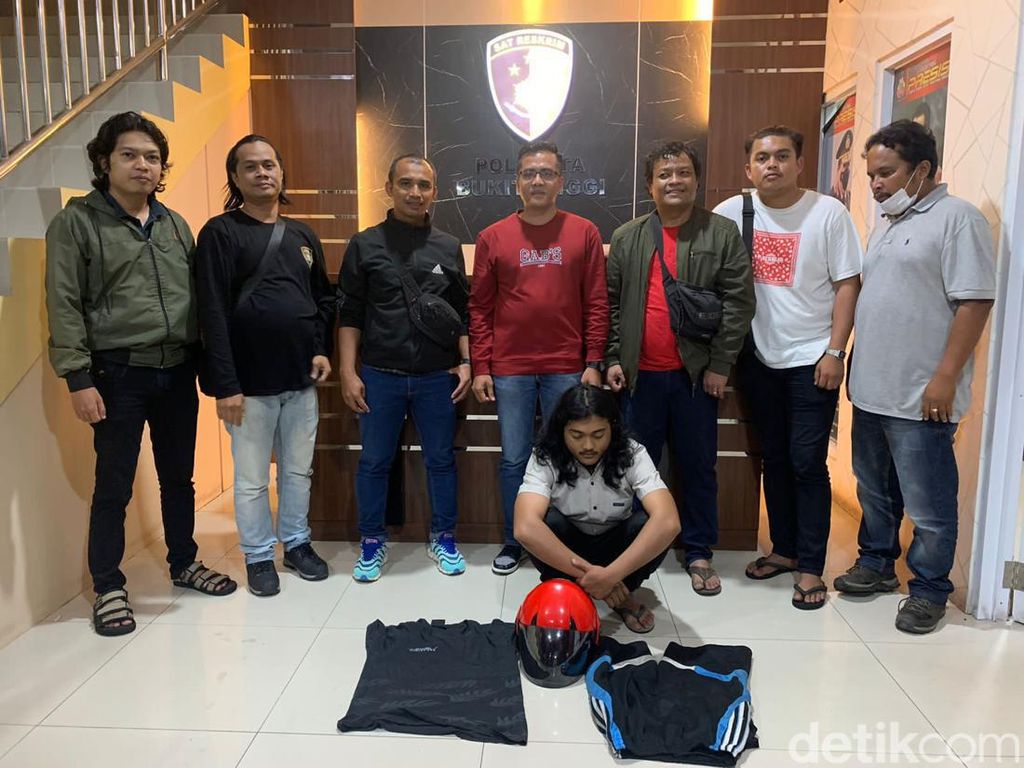 Polisi Tangkap Pelaku Begal Payudara di Bukittinggi
