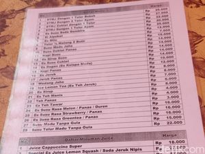 Ini Daftar Harga Warung Semarang yang Diviralkan Jual Indomie Rp 41 Ribu Ini Daftar Harga Warung Semarang yang Diviralkan Jual Indomie Rp 41 Ribu