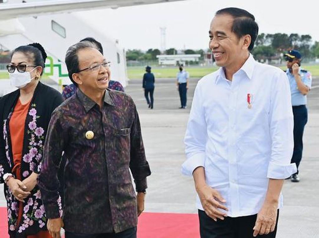 Kunker ke Bali, Jokowi Resmikan Pasar Sukawati