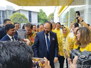 Airlangga dan Surya Paloh Bakal Bahas Koalisi dalam Pertemuan di Golkar