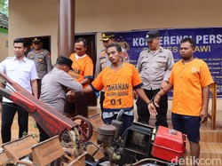 Terlilit Utang, 3 Buruh Tani Magetan Kompak Curi Mesin Bajak Sawah