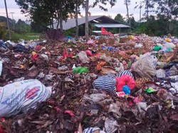 Warga Keluhkan Bau Busuk Sampah dari TPS Palak