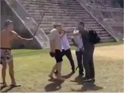 Iseng Naik ke Situs Suku Maya, Turis Ini Dipukuli Massa dan Masuk Tahanan