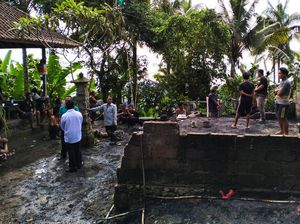 Dapur-Tempat Pembuatan Arak di Karangasem Terbakar