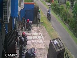 Aksi Pencurian di Ombudsman Sesaat Setelah Kedatangan Kapolda Sumut