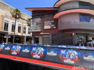 Gowes di Kota Sydney Menuju Lokasi Karpet Merah Fan Event Quantumania