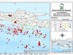 Selama 31 Hari, Jawa Timur Diguncang 419 Gempa Bumi